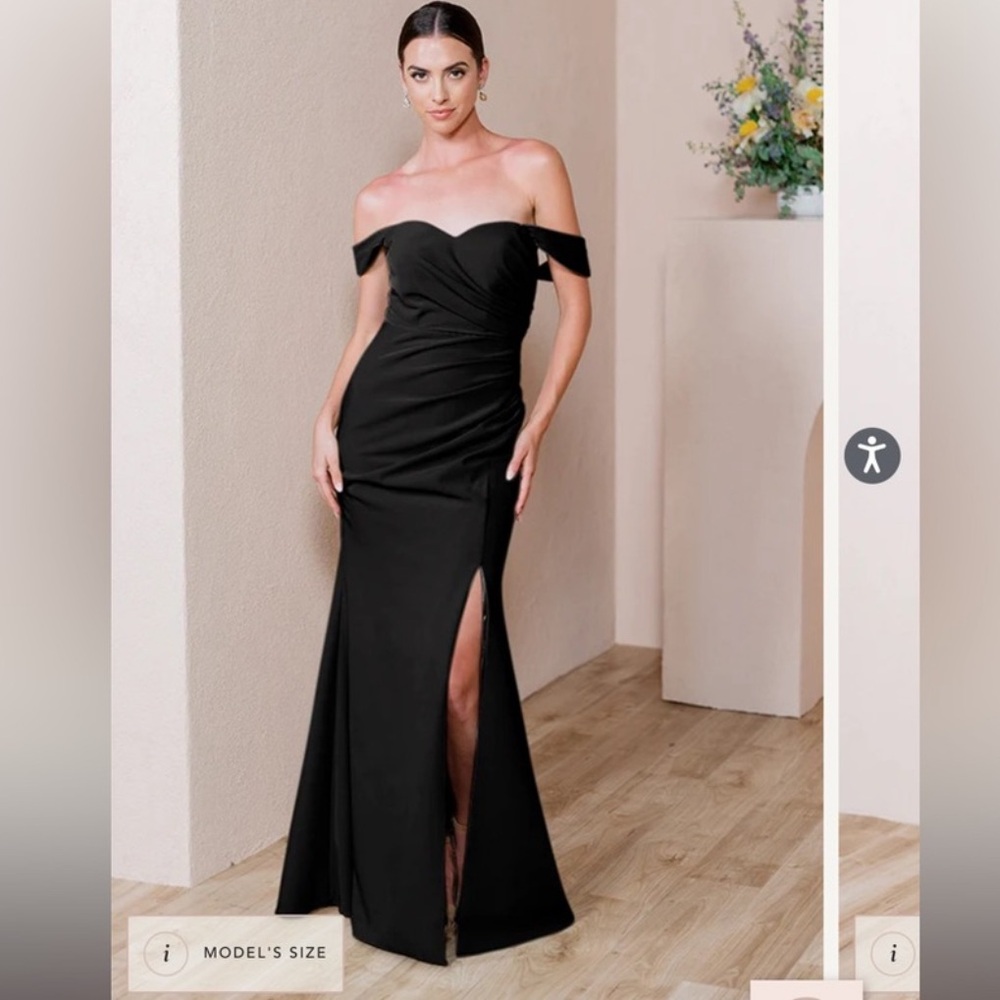Revelry Ariel Convertible Crepe Dress